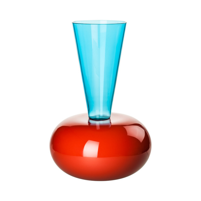 Venini Puzzle - Puzzle Vase Aquamarine Coral 787.20 Venini - Ettore