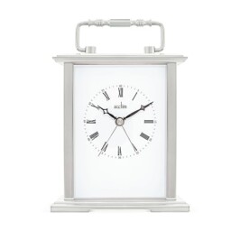 Gainsborough Mantel Clock Quartz Polished Metal Carriage Clock Energy