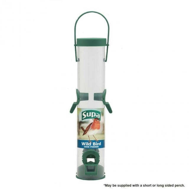 Seed Feeder - (2, 4 Or 6 Port) - Supa Bird Hanging Feed Holder Garden