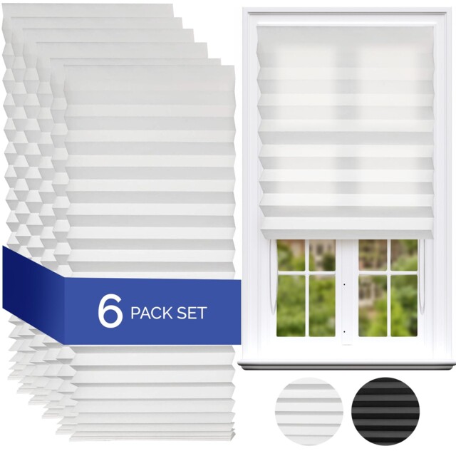 Temposhade Light Filtering Temporary Blinds - 6 Pack (110g Sqm) - 6,
