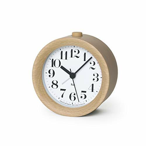 Lemnos Riki Alarm Clock Natural Wr09-15nt Table Clock From Japan