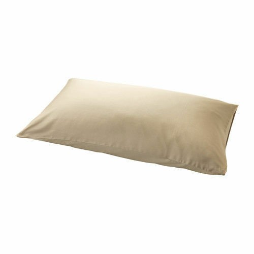 Luxurious Ikea Nattjasmin Beige Pillowcase, 50x80cm, 703.376.64