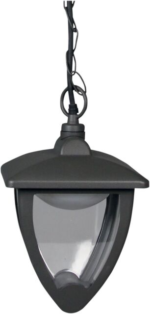 Hanging Lantern Led Light 230v Garden Chain Lighting Anthracite Ip44