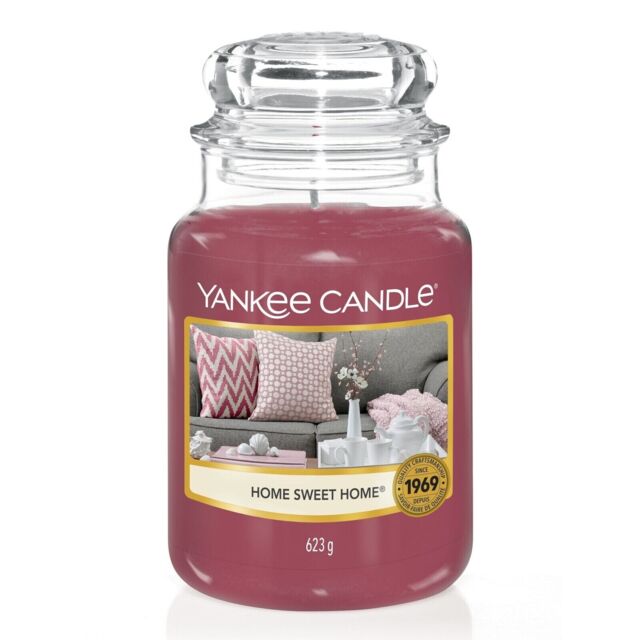Yankee Candle Scented Large Jar Home Sweet Home 110-150hrs 623g 10.7cm