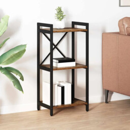 Bookcase Old Wood 40 X 30 X 83 Cm Engineered Wood Vidaxl