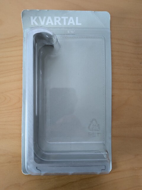 Ikea Kvartal Wall Bracket 14.5cm Single Triple Curtain Rail Track