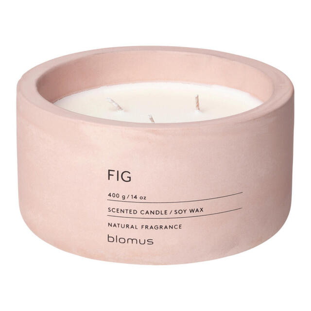 Blomus Fraga Scented Candle Fig, Fragrance Candle, Candle, Concrete,