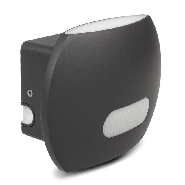 Outdoor Wall Lamp With Motion Sensor Infrared Led Ip65 Dusk To Dawn