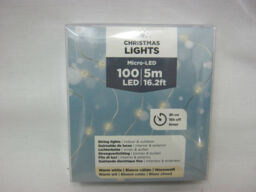 Kaemingk Led Battery String Micro Lights 100 Lights Warm White 496081