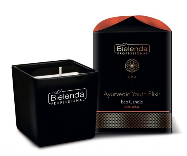 Bielenda Ayurvedic Youth Elixir Or Hammam Detox Fragrant Soy Wax Eco