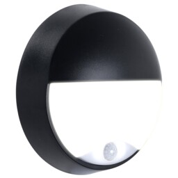 Luceco Eco Outdoor Led Bulkhead Light With Pir Motion Sensor, One