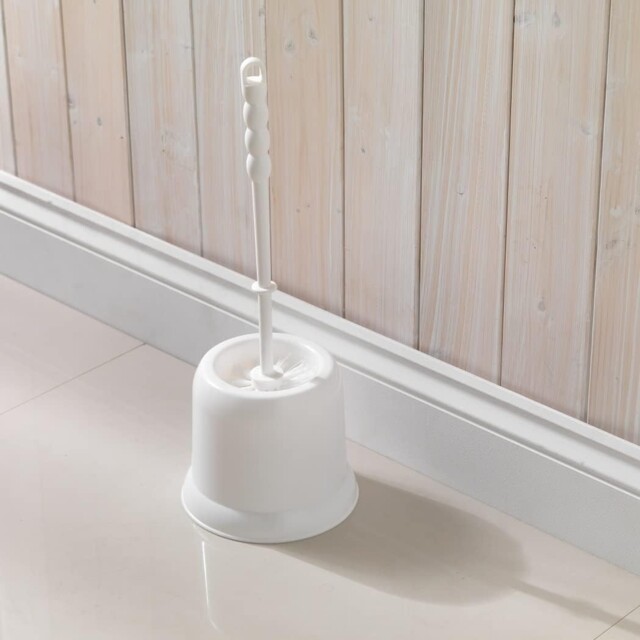 Addis Toilet Brush & Holder Bathroom Wc Set Cleaning Brush Open Holder
