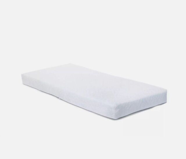 Mother Nurture Classic Eco Fibre Cot Mattress, White, 120 X 60 X 10 Cm