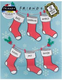 Friends Tv Show Sock Advent Calendar 12 Pairs Of Socks Size 4-8