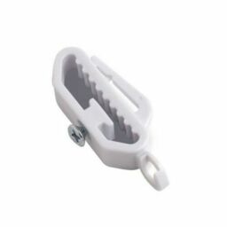 2 Speedy Streamline Curtain Track End Stops - Hooks Stoppers For Rails