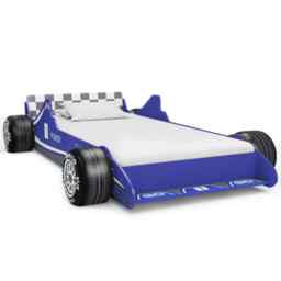 Children's Race Car Bed 90x200 Cm Blue Vidaxl