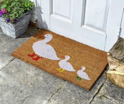 Decoir Mat - Ducks In Boots - Door Mat, Doormat, Slip-resistant,