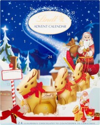 Lindt Milk Chocolate Christmas Advent Calendar 2025 – Medium 160g –