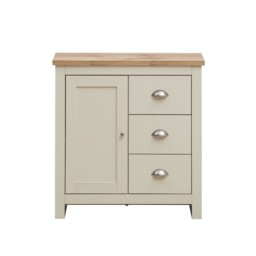 Sideboard Storage Cabinet Cupboard Living Room Furniture Grey Cream
