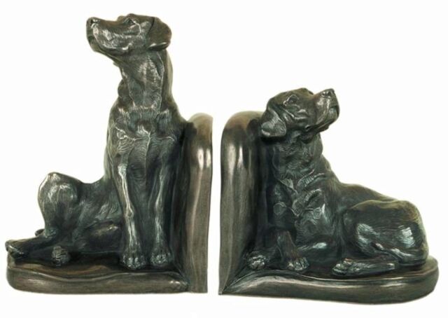 Labrador Bookend Sculptures