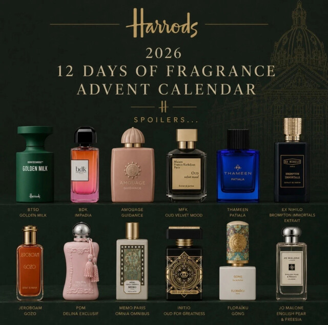 The Harrods 12 Days Of Fragrance Advent Calendar 2026 Brand / Sold Out