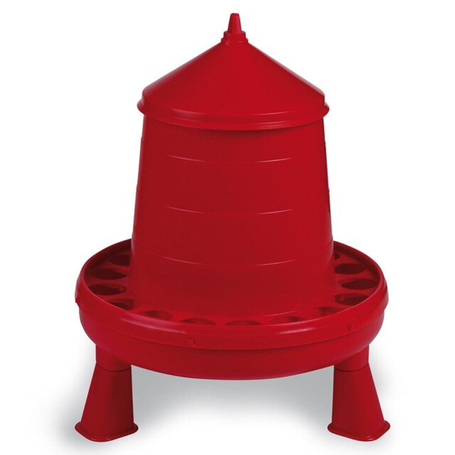 Gaun Plastic Poultry/bird Feeder With Legs - Tough & Durable
