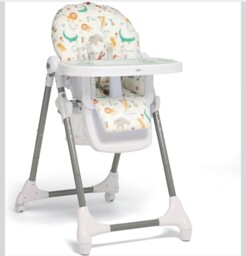 Mamas & Papas Snax Adjustable Highchair With Removable Tray - Jungle