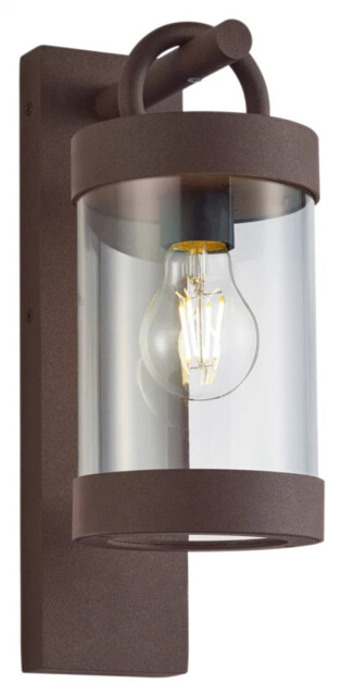 Wall Light Brown Sambesi Ip44 Rusty Photocell Trio 204160124