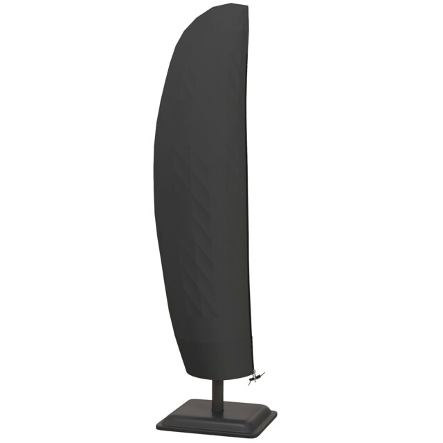Patio Cantilever Umbrella Cover Waterproof Banana Parasol Cover Black