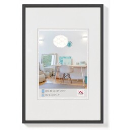 Walther Lifestyle Photo Frame Black 12x8 Inch - (insert 7x5 Inch)