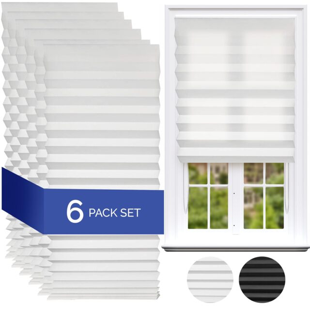 Temposhade Light Filtering Temporary Blinds - 6 Pack (110g Sqm) - 6,
