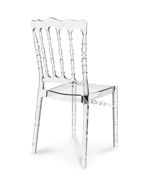 Acrylic Ghost Plexiglas Vintage Wedding Chair Transparent Clear.