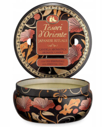 Tesori D’oriente Japanese Scented Candle, Oriental Relaxing Fragrance