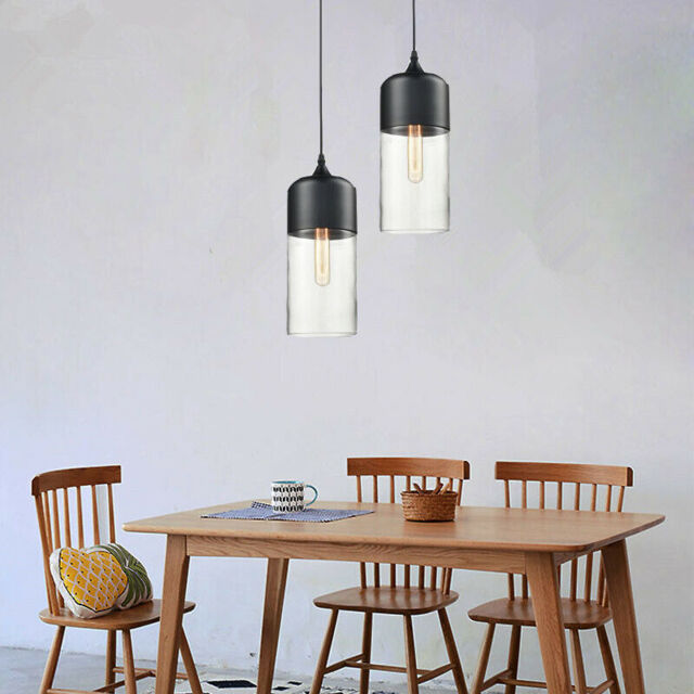 Glass Pendant Light Kitchen Pendant Lighting Bar Lamp Bedroom Led