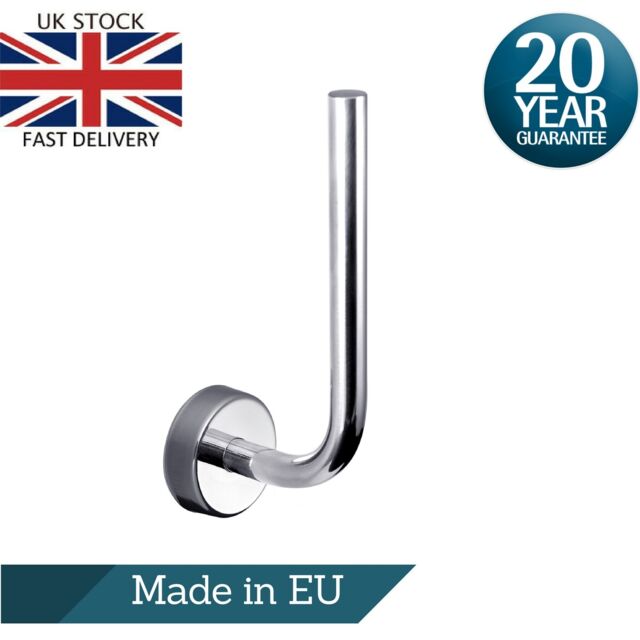 Vertical Spare Toilet Roll Paper Holder Stainless Steel Wall Mounted