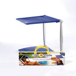 Portable Sun Shade & Cushion For Sunbed Lounger Or Garden / Lounge