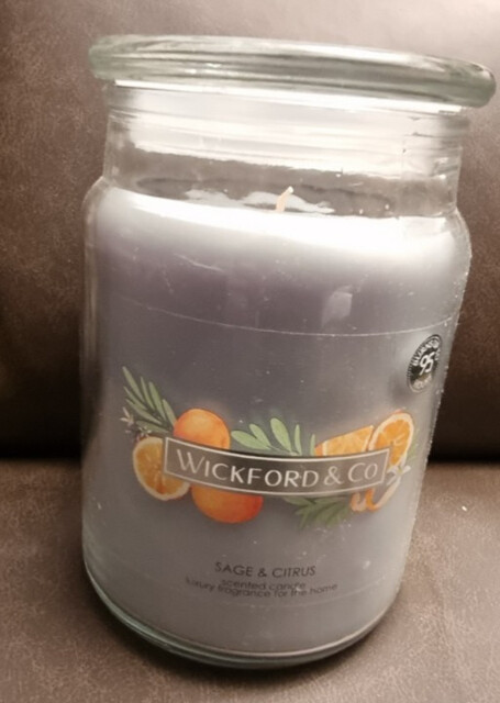 Sage And Citrus 18oz Jar Candle Wickford And Co