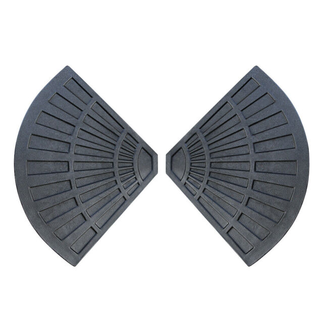 2 Piece Banana Cantilever Parasol Base Weights Garden Patio Umbrella