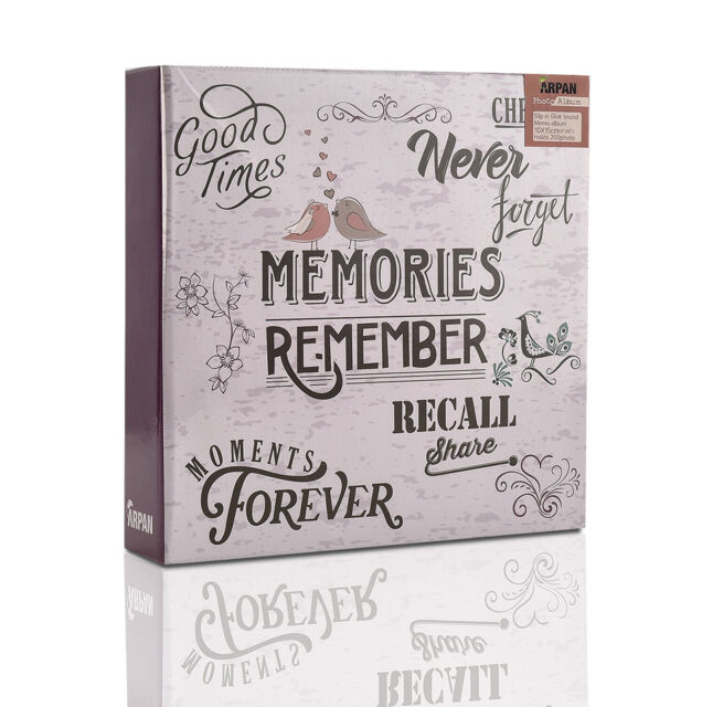 Slip In Memo 200 Holds 4x6 Inch 10x15 Cm Photo Album