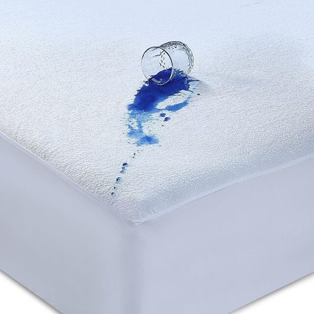 Caroline Shatuik Waterproof Mattress Protector Single,30cm Extra Deep