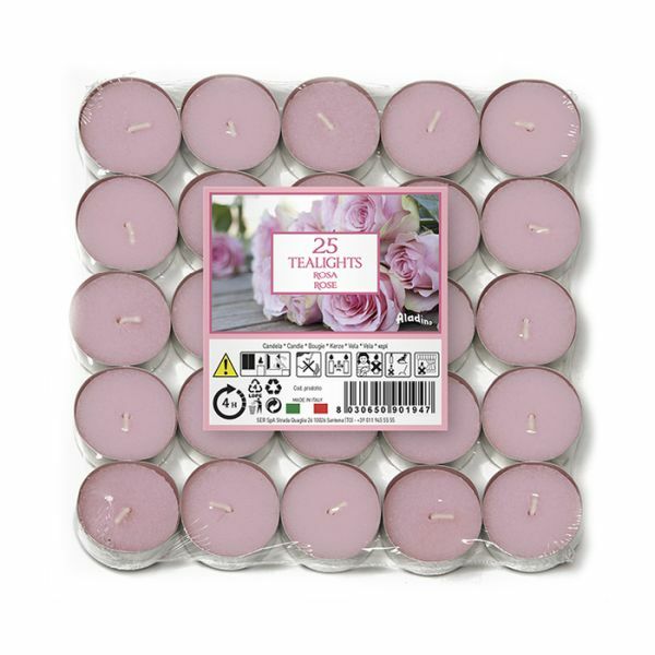 Price's Scented Tea Lights Pack Of 25 Various Scents Candles Tealights