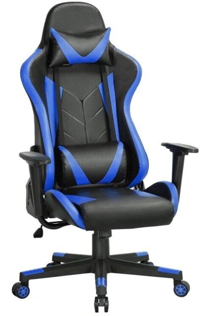 High Back Swivel Racing Chair With Lumbar Back Support ‎gaming Chair-
