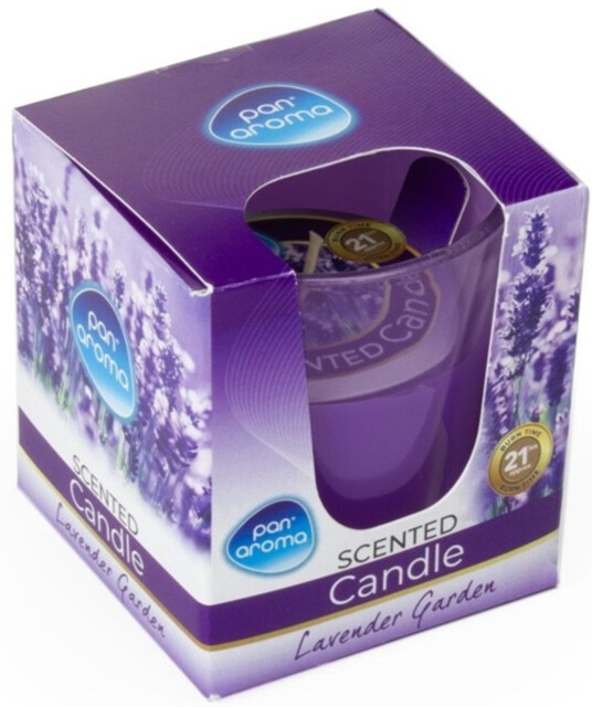 Pan Aroma Glass Jar Scented Candle Air Freshener Home Office -
