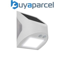 Masterplug Lexsw30w40-01 Prysm Outdoor Solar Wall Light Pir Motion