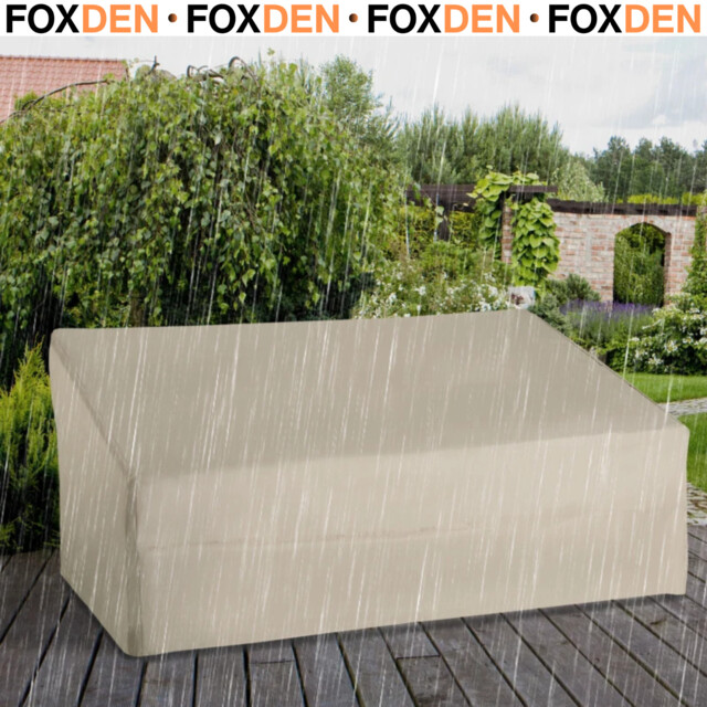 Waterproof 600d Oxford Furniture Cover Outdoor Garden Protector For 3