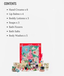 Cath Kidston A Christmas Sky Beauty 24 Days Advent Calendar