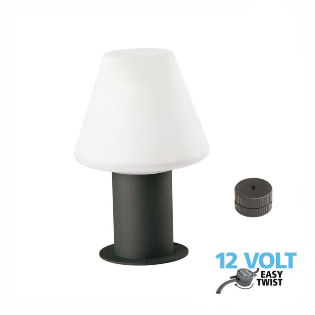 Short Post Light Anthracite Walkway Lighting Outdoor Luxform Lighting