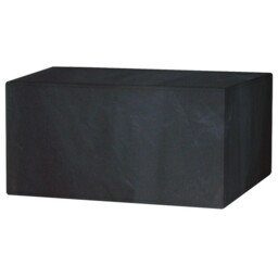 Garland Pvc Backed Polyester 6 Seater Rectangular Table Cover - Black