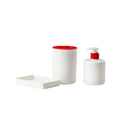 Ikea Varpan Bathroom Toothbrush, Soap Dish & Liquid Soap Dispenser X 2