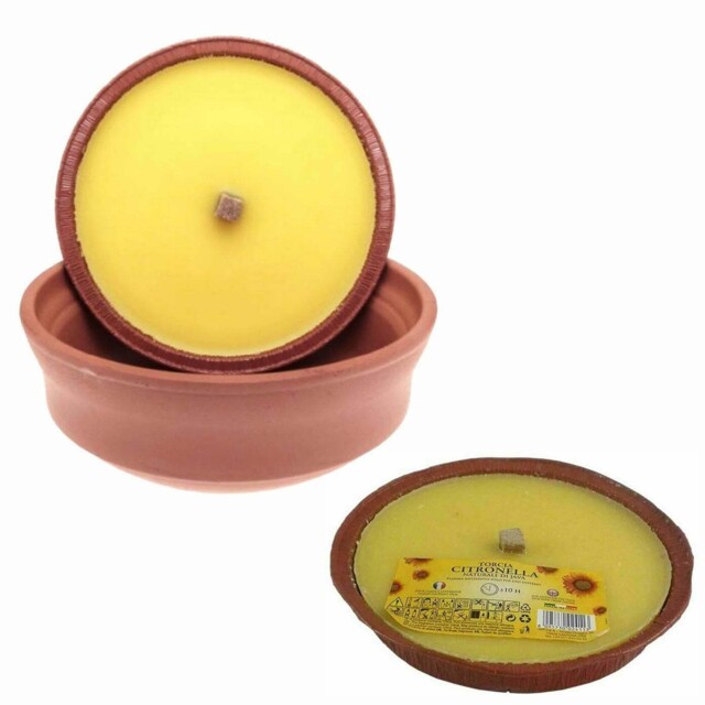 Price's Citrus Large Potted Candle Outdoor Use Only - Up To 10hr